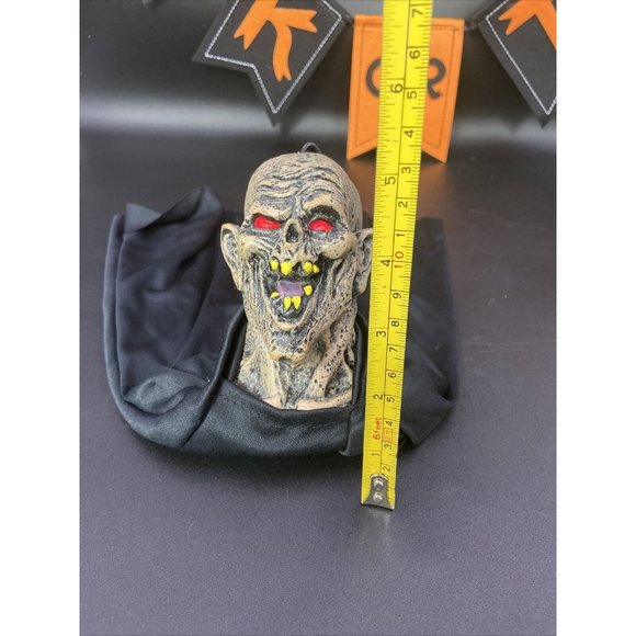Ghoul Zombie Monster Creeper Black Hanging 15” Halloween - The Paper Magic Group - Picture 14 of 14